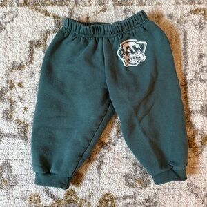 Zara Paw Patrol Green Joggers Size 3T